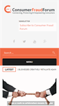 Mobile Screenshot of consumerfraudforum.com